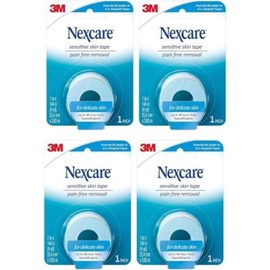 Nexcare Sensitive Skin Low Trauma Tape, 4 count
