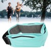 Running Waist Bag Multi Independent Pockets Elastic Breathable Thin Light