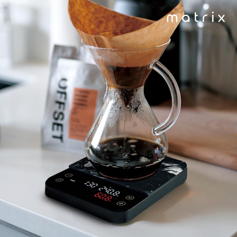Matrix M1 Pro Smart Coffee Scale with Timer, Basic Espresso,