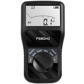 PSB0H0 EMF Meter, 3-in-1 EMF Detector Portable Electromagnetic Field Radiation Detector for EF, RF, MF, WiFi Signal, Suitable for Home, Office EMF Inspections and Ghost Hunting