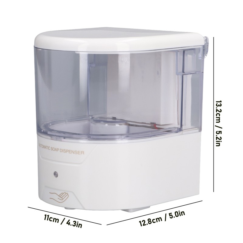 600ml Automatic Soap Dispenser Intelligent Non Contact Wall Soap Container