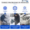 JLTXKST 2-in-1 Snow Brush with Ice Scraper, Car Ice Scraper,