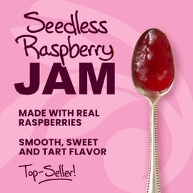 Stonewall Kitchen Seedless Raspberry Jam, 12.5 Ounces