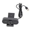 Webcam USB Camera Builtin Microphone Computer Accessory for Live Broadcast
