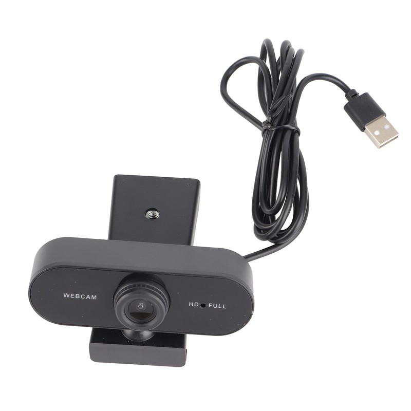 Webcam USB Camera Builtin Microphone Computer Accessory for Live Broadcast