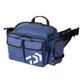 Daiwa Hip Bag (D) French Navy P 6.3 x 13.4 x 9.1 inches (16 x 34 x 23 cm)