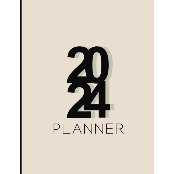 2024 Undated Daily Planner, 180 academic days, habits and goal