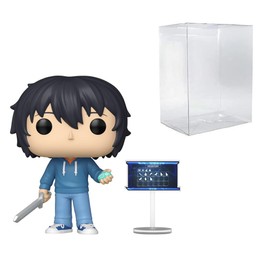 POP! Animation: Solo Leveling - Sung Jinwoo (E-Rank) with Inventory #1941 Exclusive Bundled with Compatible Box Protector Case