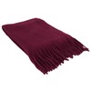 TOPTIE Winter Warm Scarf Cashmere Feel Scarves Solid Color Scarf