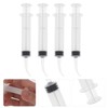 4pcs Disposable Dental Syringe Dental Irrigation Oral Teeth Cleaning Irrigator