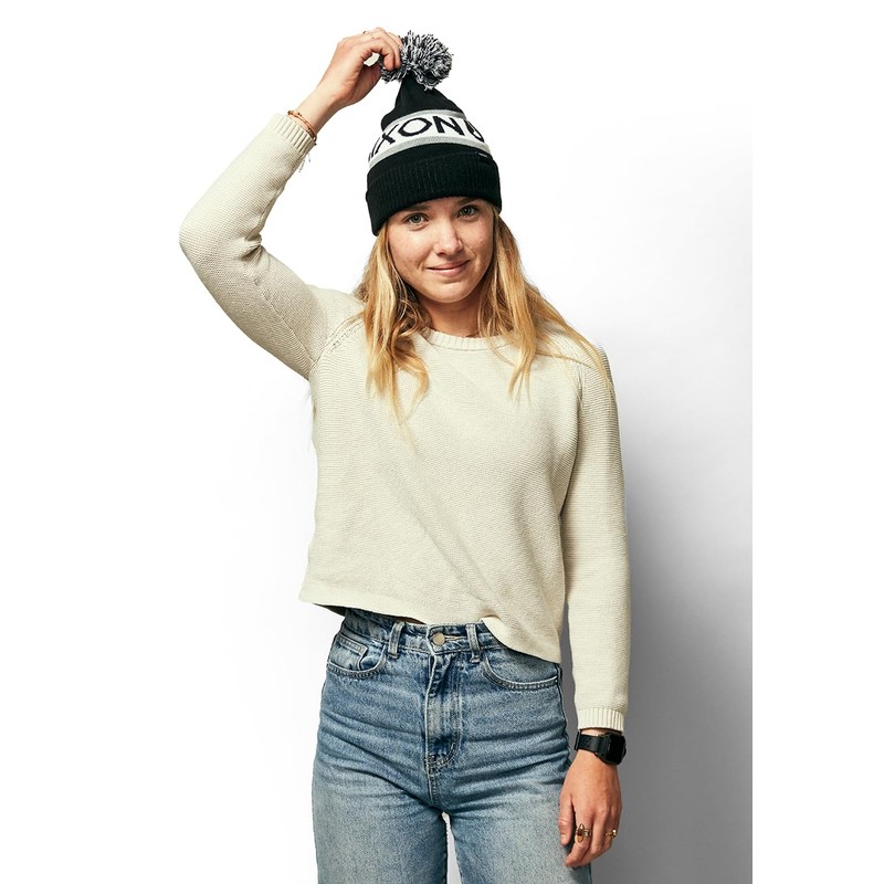 NIXON Teamster Beanie II Black/White