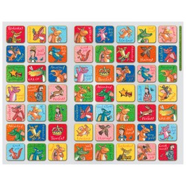 Paper Projects 01.70.30.035 Julia Donaldson Zog Reward 56 Sparkly Stickers, Chart is Wipe-Clean, Blue, 29.7cm x 42cm