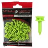 The Golfers Club Golf Graduated Lime Green Plastic Tees (1