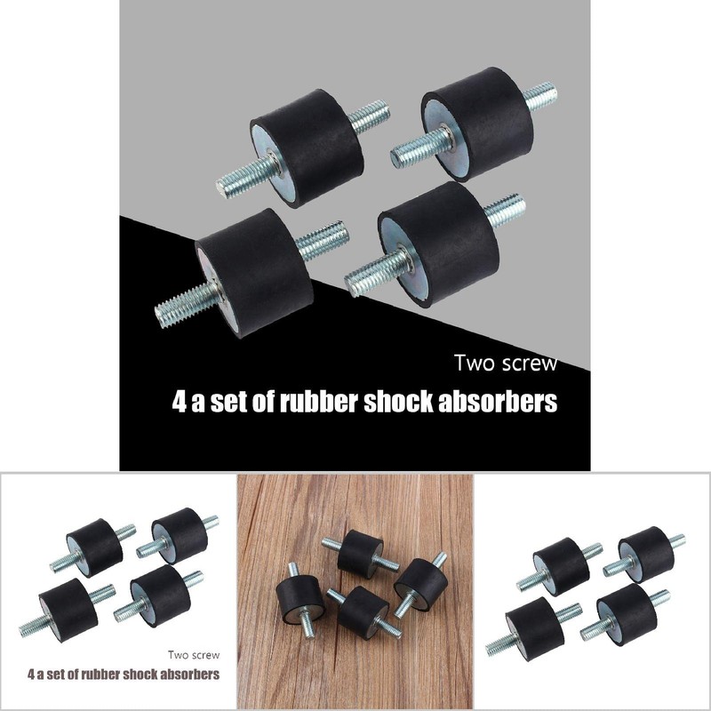 M10 40 x 30 Gas Shock Absorber Rubber Engine Mounts