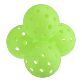 M METERXITY 4pcs Outdoor Pickleballs USA Pickleballs Approved Pickleballs Ball Set Indoor Outdoor 23mm Green