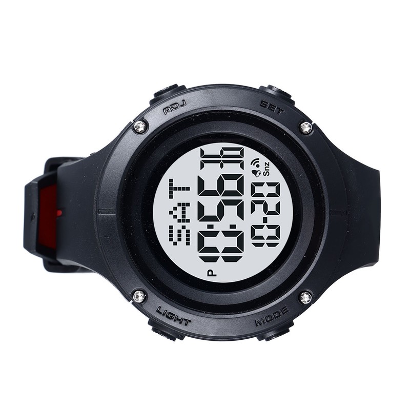 Digital Sports Watch Alarm Stopwatch Timing Waterproof Electronic Wrist Watch