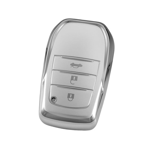 Kinotaka 3 Button TPU Key Case for Toyota, New Harrier