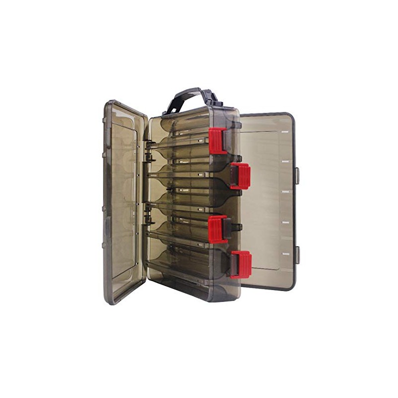 OriGlam Fishing Lure Tackle Box, Fishing Tackle Storage Trays, Double