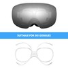 Ski Goggles Rx Inner Frame, 2 Pack Universal Size Adaptor