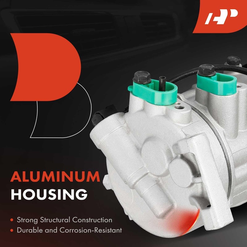 A-Premium Air Conditioner AC Compressor with Clutch Compatible with Hyundai