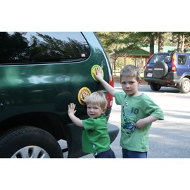 Parking Pal Car Magnet for Kids –Dinosaur Safety Magnet to Keep Children Safe in Parking Lots – Autism & Special Needs Friendly