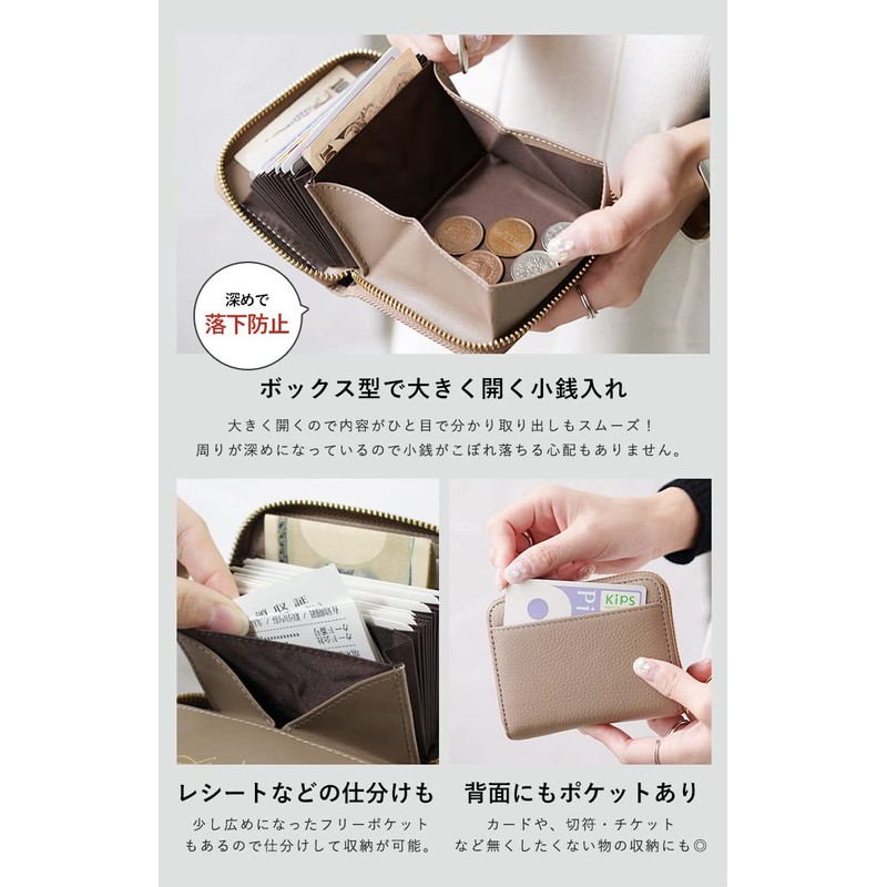 Liz Days Card Case, Mini Wallet, Women's, Men's, Card Slots,