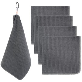 SUNLAND Microfiber Sweat Towels for Men & Women Fast Drying Sports Workout Towels Lightweight Multi-Purpose Gym Towels for Sweat 16inch x 16inch 5 Pack