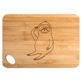 Mr. & Mrs. Panda Bamboo Chopping Board Sloth Bird Show Gift Breakfast Board Sloth Decoration Chopping Board Interesting Sloth Gift