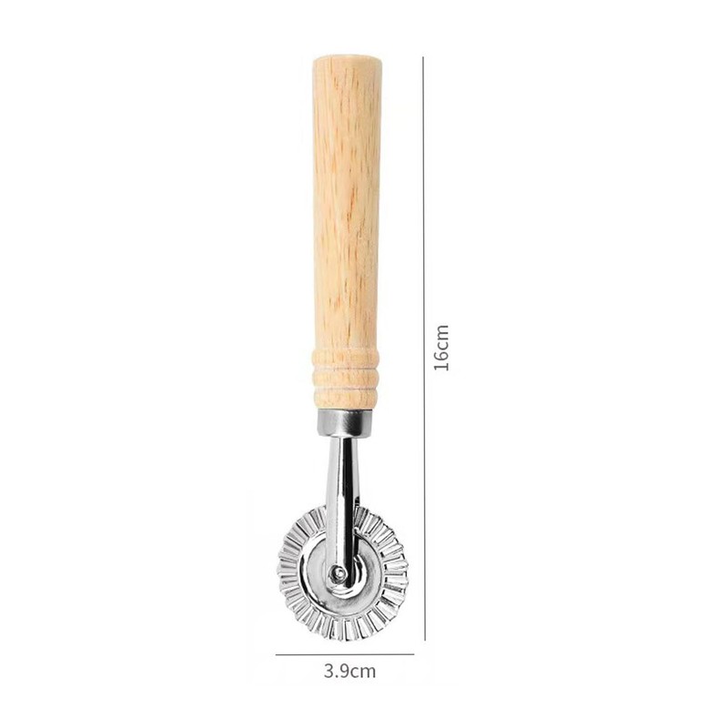 Pastry Wheel Cutter 2 PCS, Pasta Cutter Wheel with Long