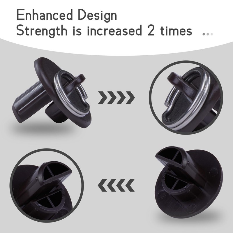 Lihopefe New Bungee kit + end Cap, Universal Replacement Installation