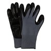 Mitani Nitrile Backless Gloves Power Black (10 Pairs) LL