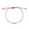 LEEMASING 20 Pcs Women Men Simple Heart Bracelet Adjustable Rope