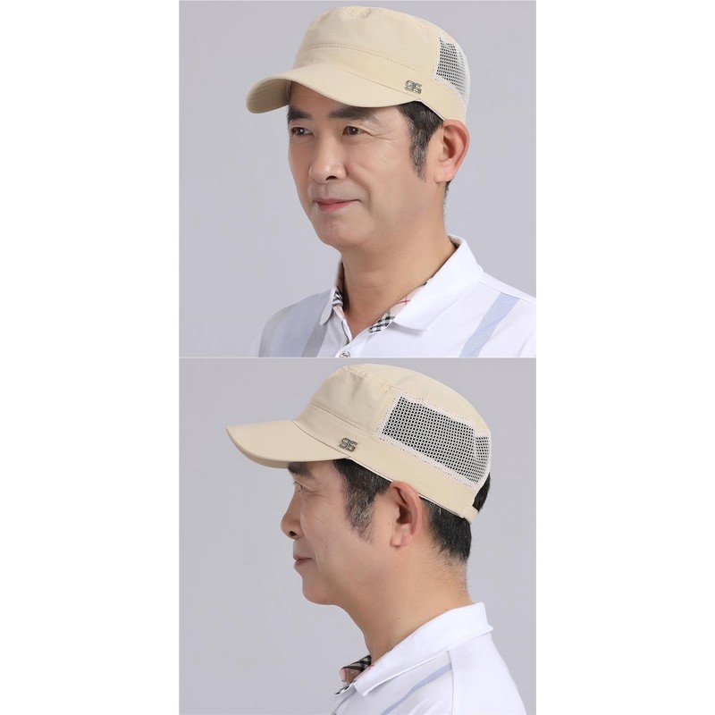 YAYUPLUS Work Cap, Mesh, Men's, Hat, Mesh Work Cap, Women's,