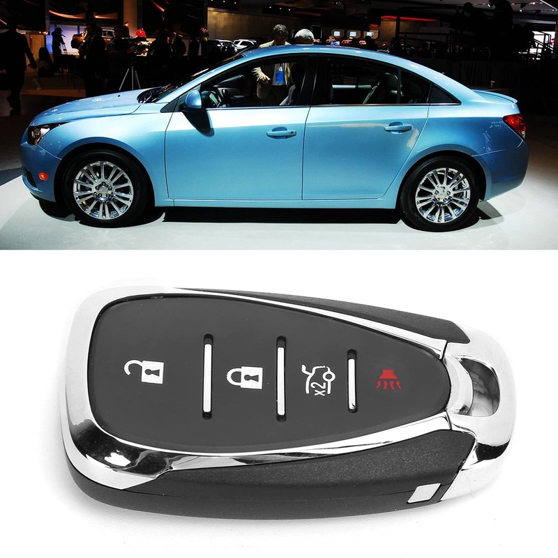 Car Key Case, Intelligent High Gold Content with 4 Buttons