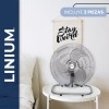 Linium Ventilador Aire 3en1 Industrial Metal Premium Paquete De 2