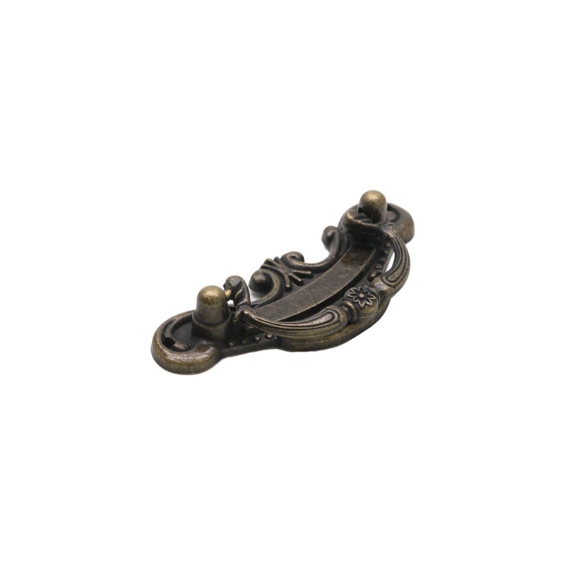 Pastlla 10Pcs Antique Bronze Finish Pulls Drop Swing Drawer Pulls