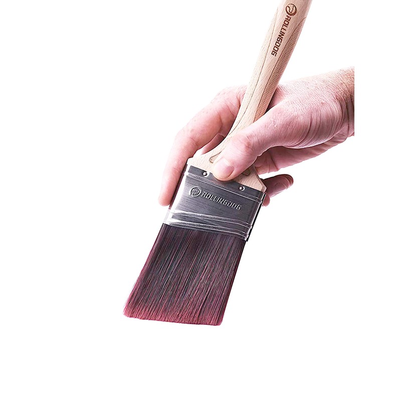 ROLLINGDOG Angled Paint Brushes for Wall - 2.5 Inch Trim