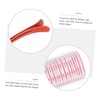 PACKOVE 6pcs Self Grip Hair Rollers for Bangs Lightweight Hairdressing