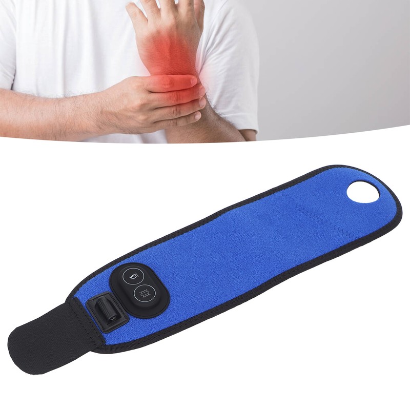 Heated Wristband 3 Temperature Gears Hot Compress Massage Relieve Pain