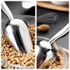 AIMALL Cast Aluminum Utility Scoop for Ice, Flour, and Rice
