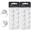(Double Vent 10mm) Hearing Aid Domes for Oticon Minifit, Oticon