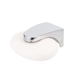 EYVRPAU Magnetic Soap Holder Pack of 1 - Premium Stainless Steel Soap Magnet No Drilling for Gluing Shower & Bathroom Keeps Soap Dry, Hygienic & Floating Free Prevents Soap Residue