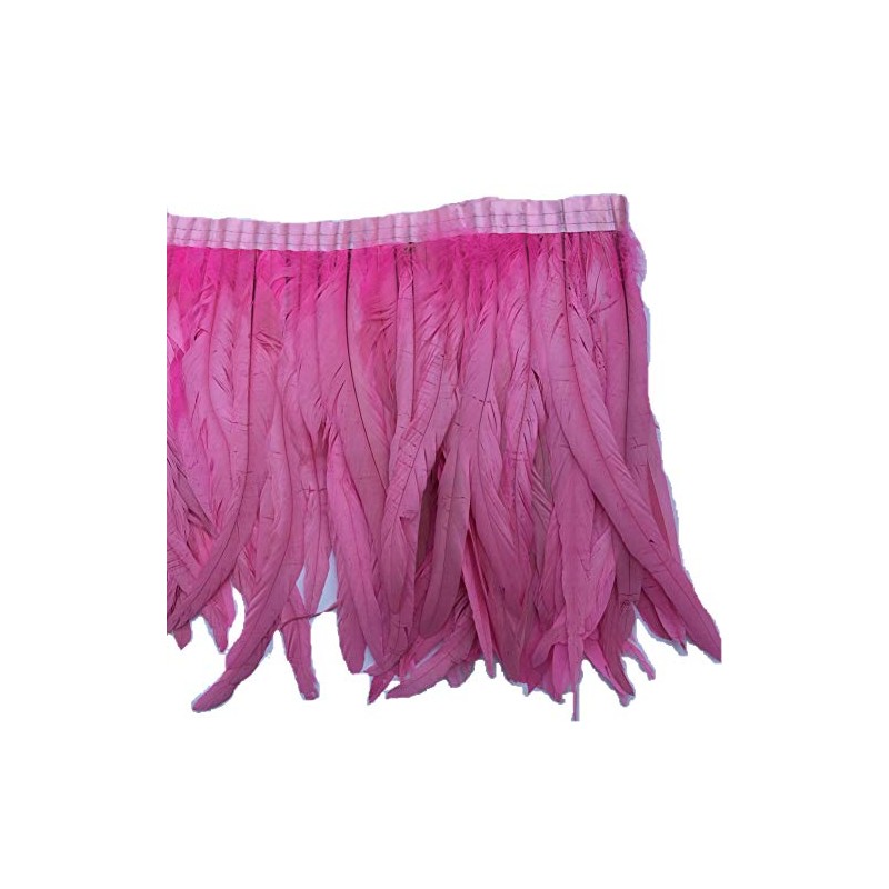 Sowder Rooster Hackle Feather Fringe Trim 10-12inch in Width Pack