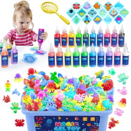 Joyfresh Magic Water Elf Toy Kit,Aqua Fairy Water Gel for 3+ Years Old