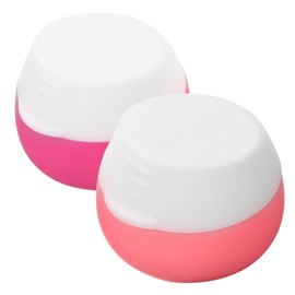 Ipetboom 2pcs Reusable Condiment Hand Cream Candy Thick Moisturizer Container Jars Bottle Refillable Pump Pots Dispenser Cookie Snack Syrup Cosmetic Cream Tins Canisters Conditioner Wand Pp