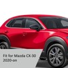 Voron Glass in-Channel Extra Durable Rain Guards for Mazda CX-30