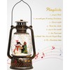 Snow Globe Christmas Decorations - Musical Christmas Snow Globes with