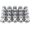 ROADFAR 20 Wheel Lug Nuts M12x1.25 Closed End Chrome Lug