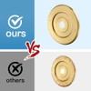 Shower Handle Cover Plate, Brushed Gold,for One-Handle Tub and Shower