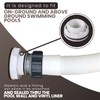 TonGass (1-Pack) 1 1/2" Above Ground Pool Inlet Return Fitting